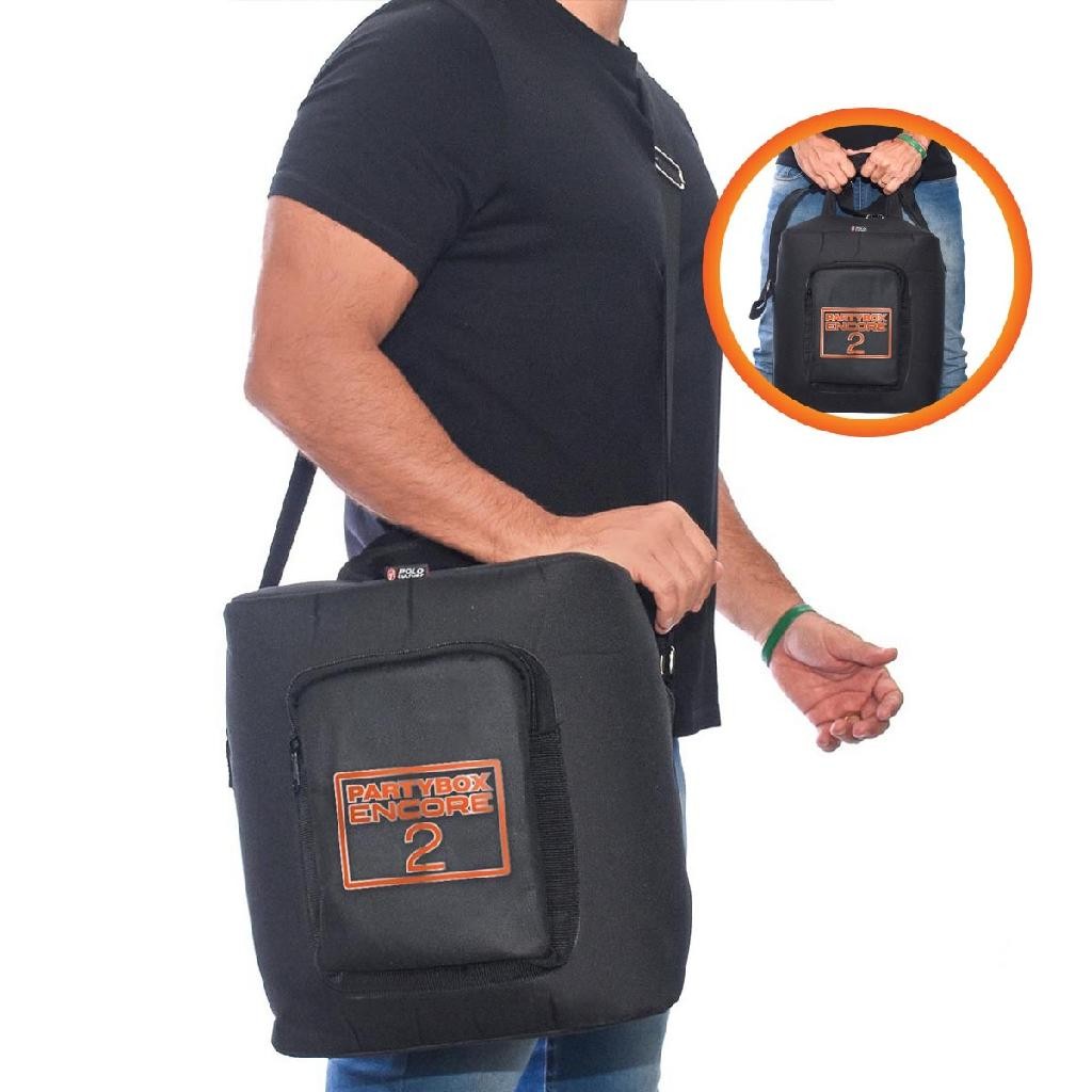 Bolsa Case Bag P/ Jbl Partybox Encore 2 Acolchoada Com Bolso