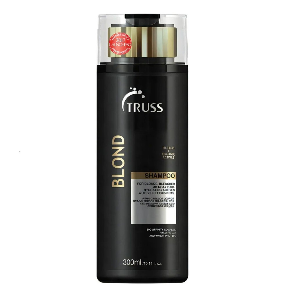 Kit Truss Blond - Shampoo 300ml + Condicionador 300ml + Uso Obrigatório Óleo 30ml