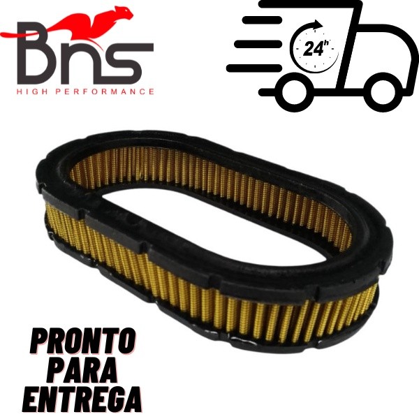 Filtro De Ar Esportivo Elemento Filtrante Para Marmita Lavável Oval Carburador Refil