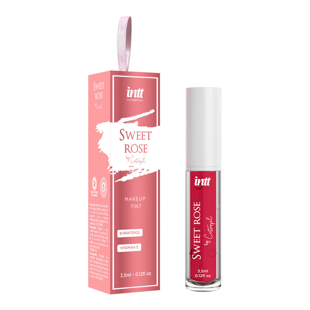 Lip Tint para Região Íntima com Vitaminas - Tint Sweet Rose