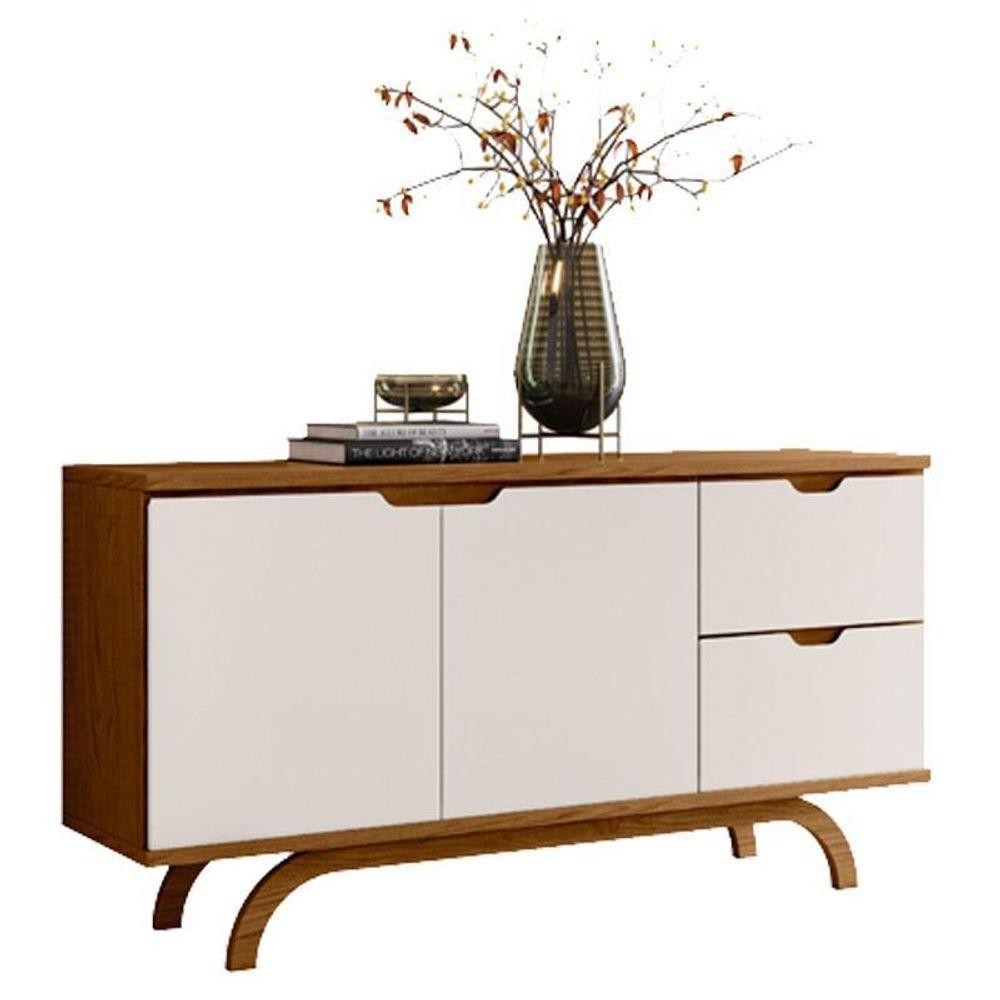 Aparador Buffet Vicenza Ype Off White – New Ceval em Oferta na Shopee