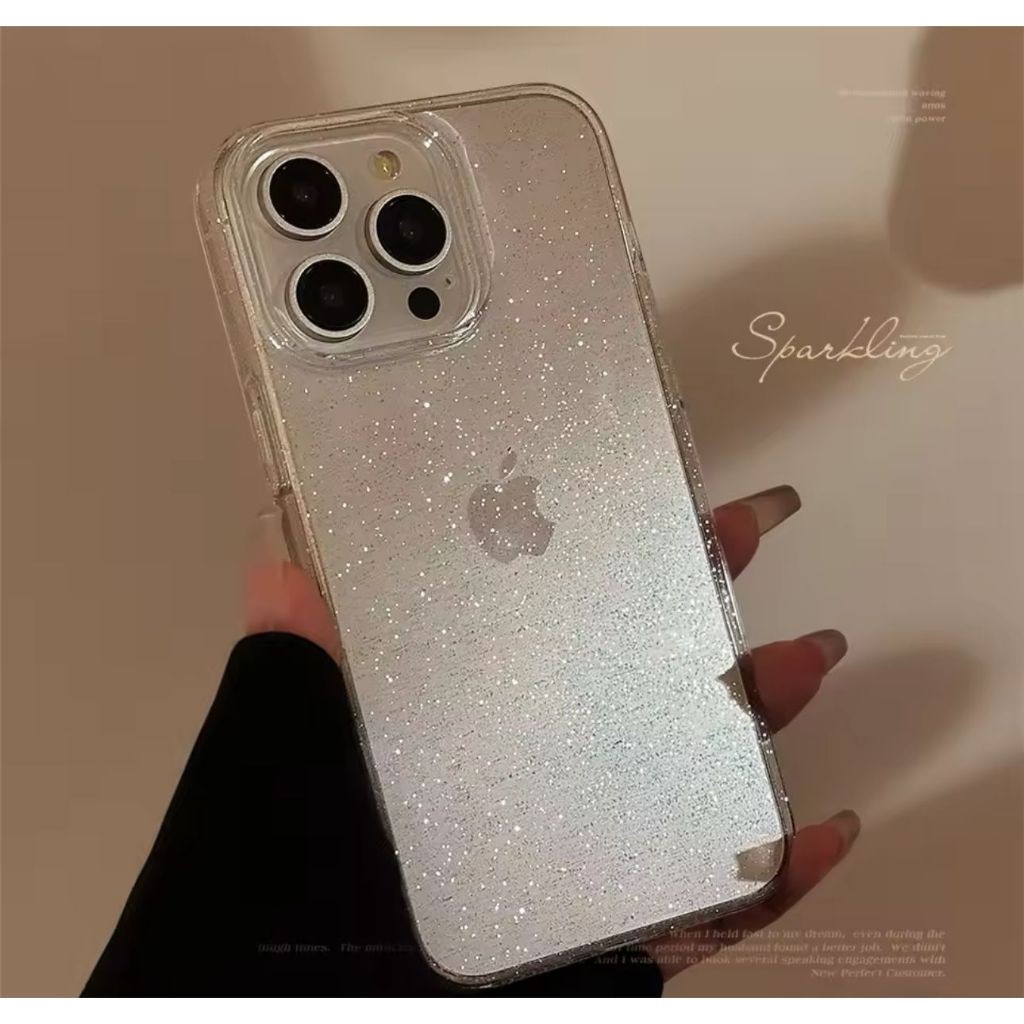 Capa Com Brilho Para iPhone Proteção contra quedas em Oferta na Shopee