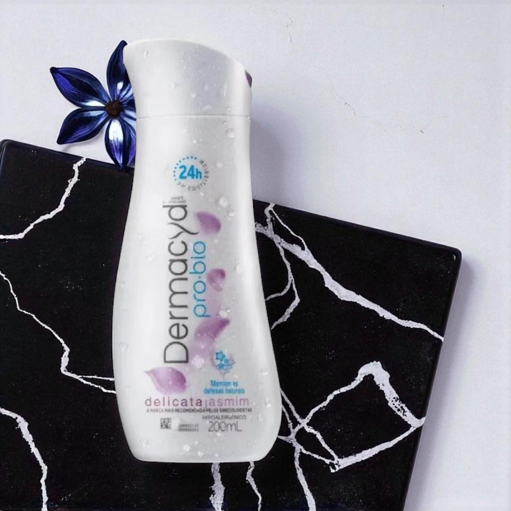 Sabonete Íntimo Dermacyd Delicata Jasmim 200ml – Suavidade, Frescor e Proteção Todos os Dias