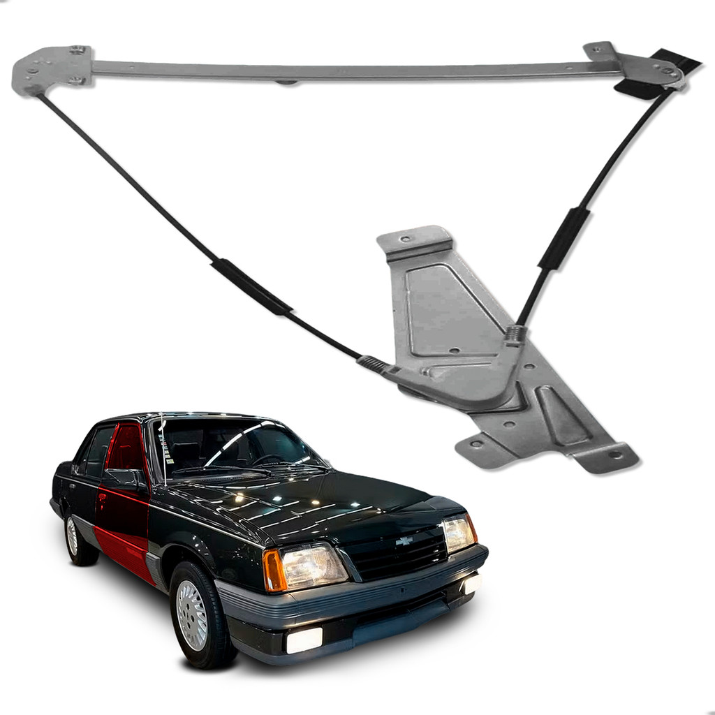 Máquina de Vidro Chevrolet Monza 83 a 96 2 Portas Lado Direito Elevação Elétrica Zinni & Güell em Oferta na Shopee