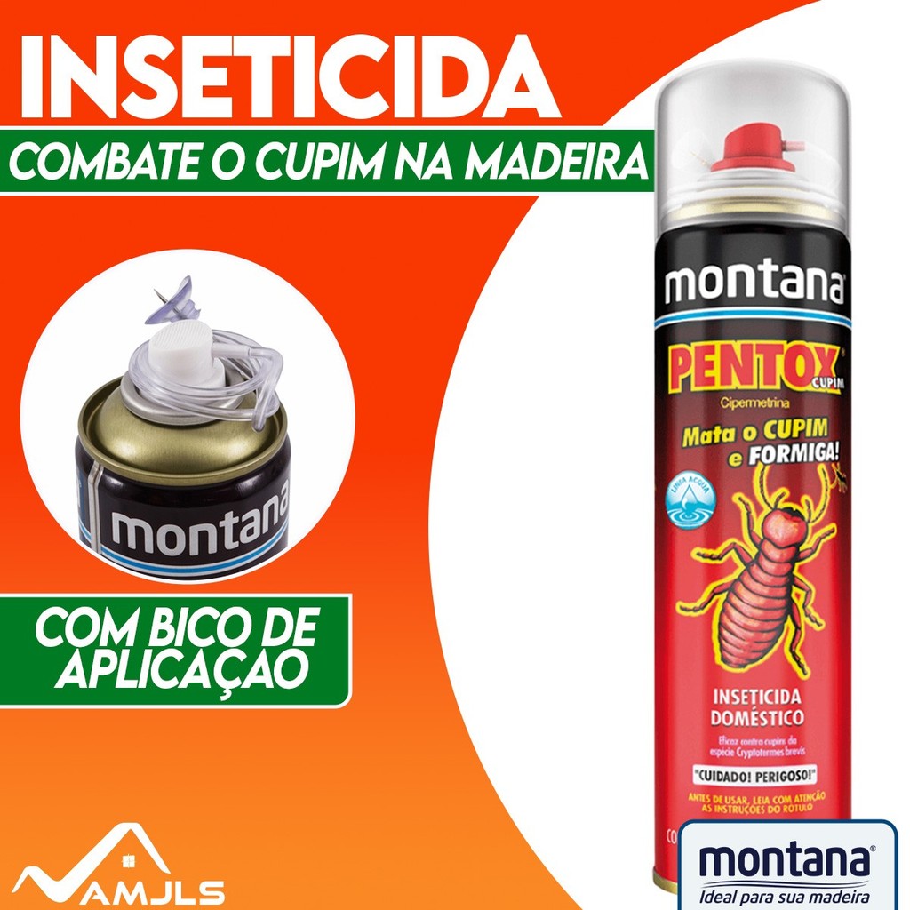 Mata Cupim Pentox Rapido Mata Tudo com Bico Forte 350ml