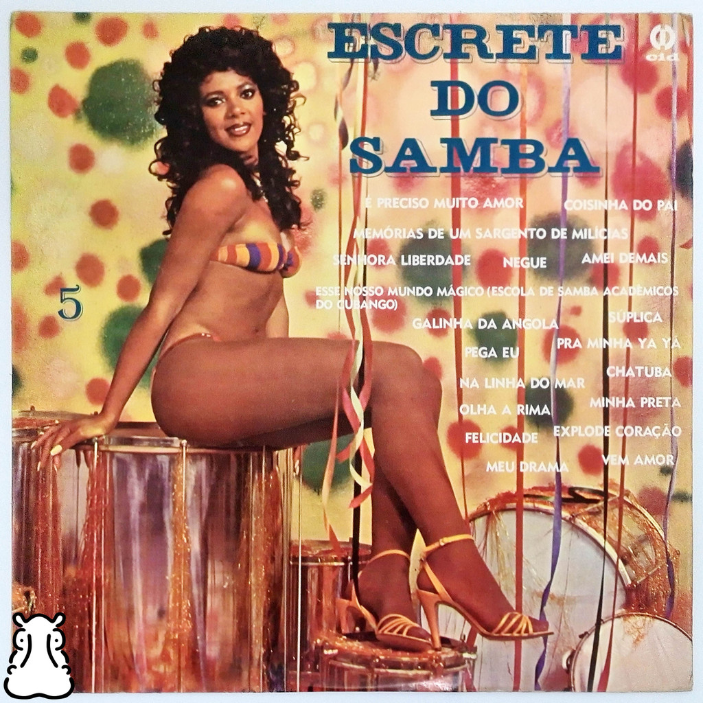 LP Explosão Do Samba Escrete do Samba Vol. 5 Vinil 1979 - Hm