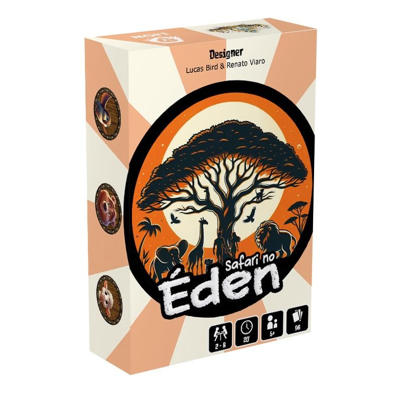 Safari no Éden | Jogo de Cartas em Oferta na Shopee