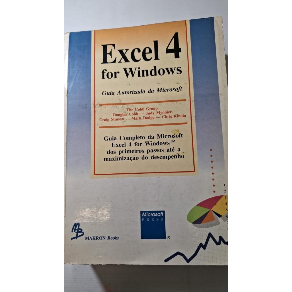 Excel 4 for Windows 3ª edição de Douglas Conn  Judy Mynhier
