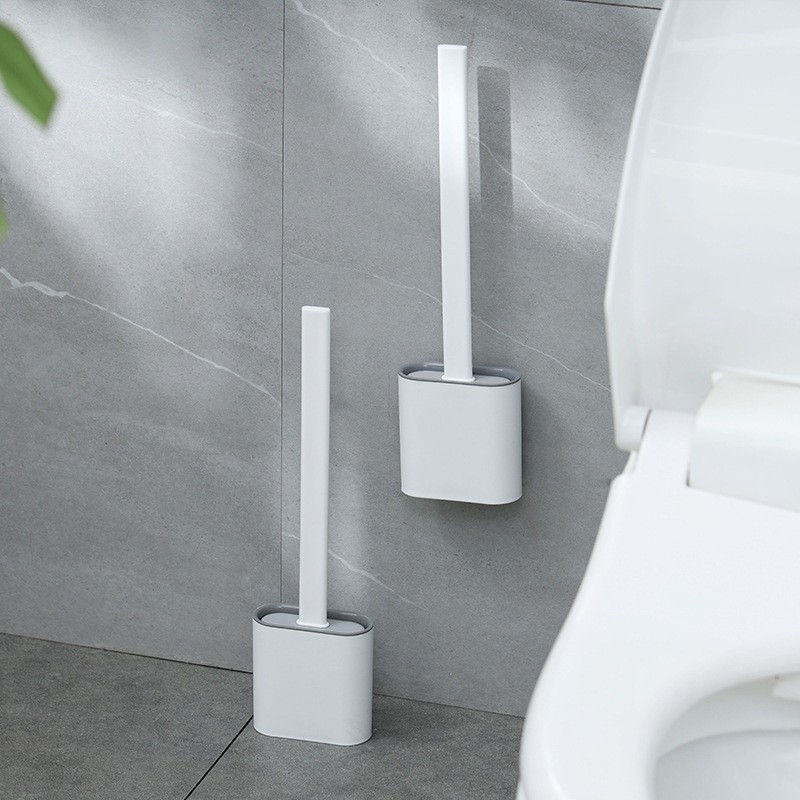 Escova de Silicone 2 em 1 Quadrada para Privada, Multiuso Sanitária em Oferta na Shopee