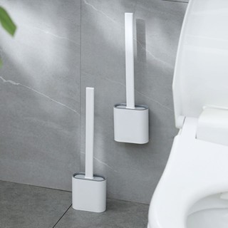 Escova Sanitária Quadrada Limpeza Banheiro Parede Silicone privada suporte em Oferta na Shopee