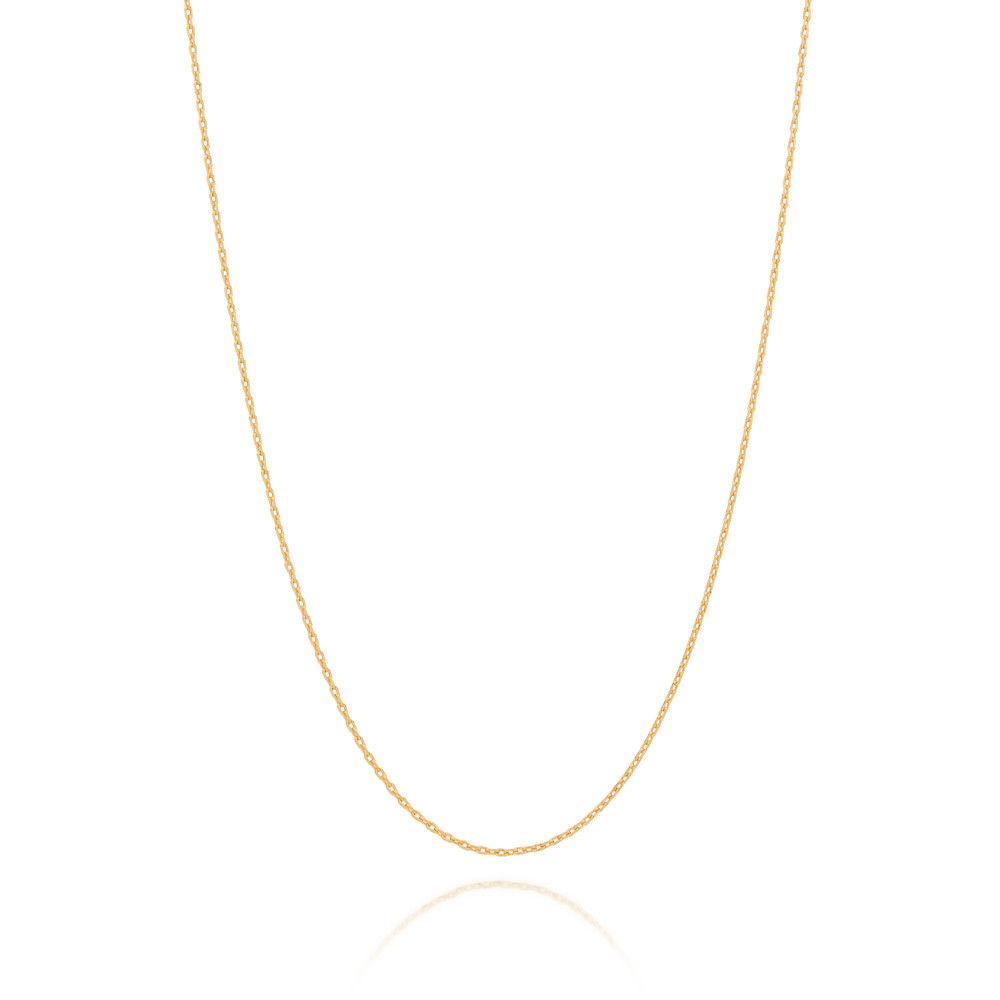 Cordao Rommanel Formado Por Fio 0,20 Cadeado. Med. 50Cm. em Oferta na Shopee