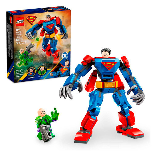 LEGO DC Super Heroes Robô do Superman vs Lex Luthor 120 Peças 76302