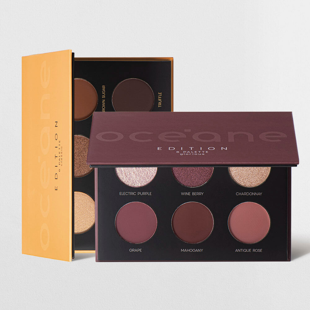 Kit Paleta de Sombras Glorious + Paleta de Sombras Classic Océane Edition (2 Produtos) - Beauty