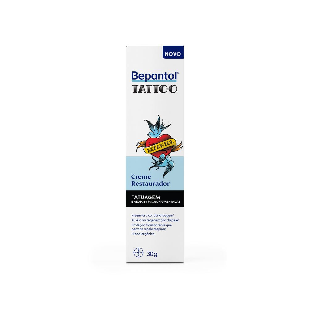 Creme Restaurador Bepantol Tattoo 30g - Beauty