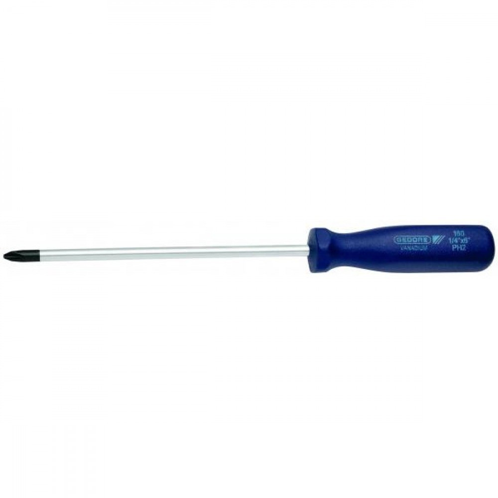 Chave phillips 3/16 x 4" aço cromo vanádio 160 - Gedore - Home & Living