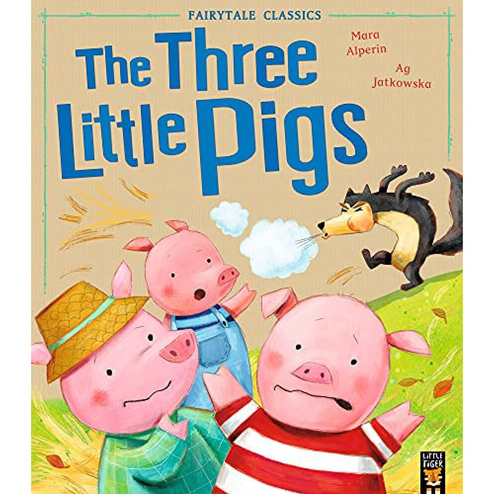 Livro Literatura infantil The Three Little Pigs em Oferta na Shopee