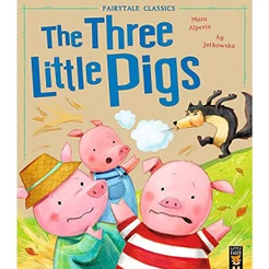 Livro Literatura infantil The Three Little Pigs