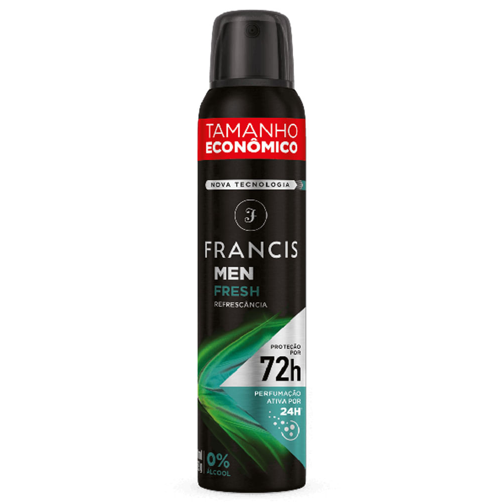 Desodorante Aerossol Francis Men Ultra Fresh 200ml - Beauty