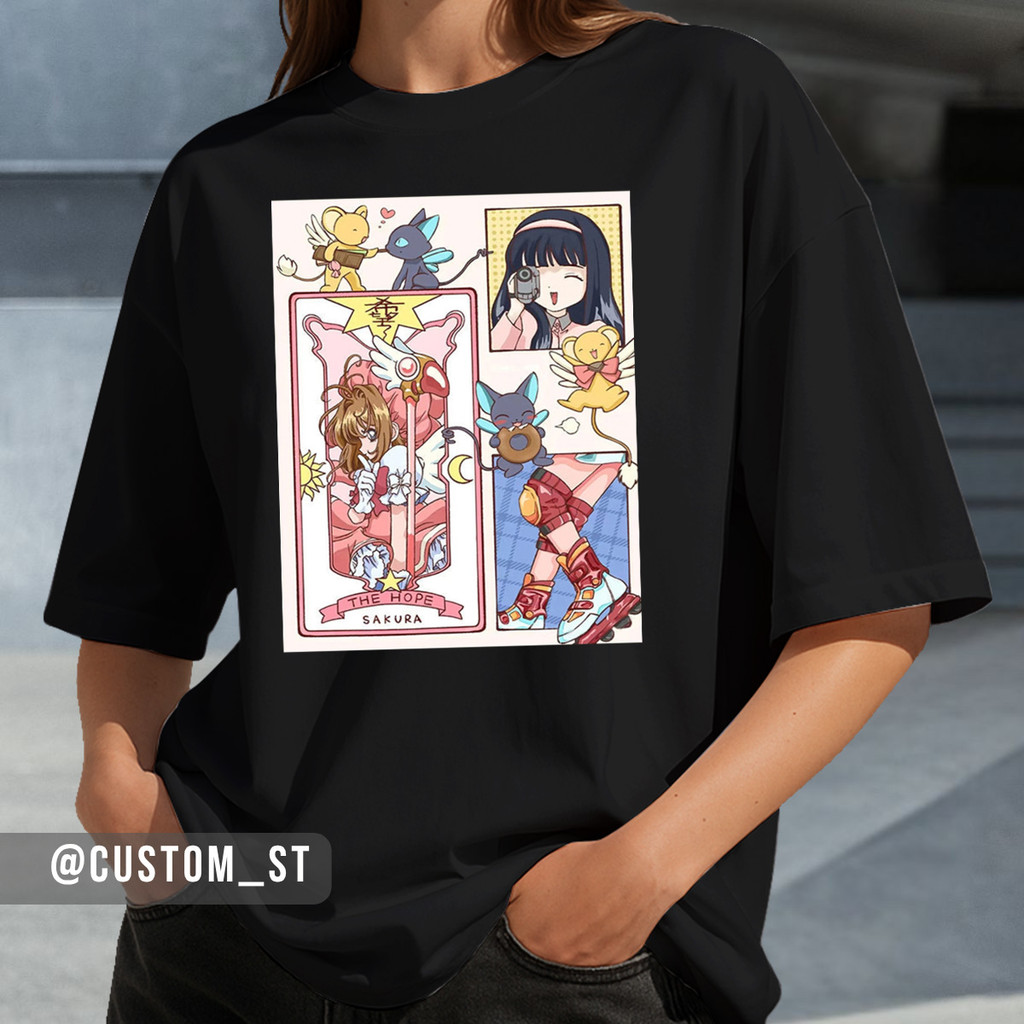 Detalhes do Camiseta Cardcaptor Sakura Kinomoto Clear Card Cartas Magicas Otaku Poderes Kero Toya