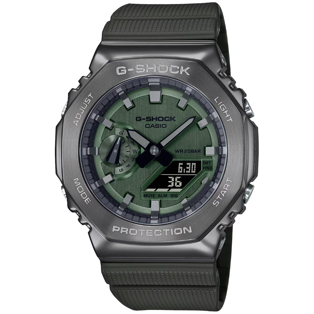 Relógio Casio G-SHOCK GM-2100B-3ADR Metal Covered em Oferta na Shopee