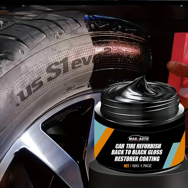 Agente De Reparo De Cera De Pneu De Carro Gloss Enhancer Cristal Transparente Painel De Plástico Revestimento De Renovaç