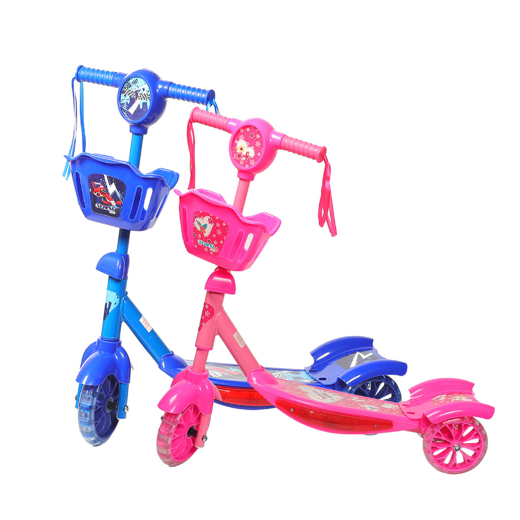 Patinete Infantil Musical 3 Rodas Kiddy - Replay Kids em Oferta na Shopee