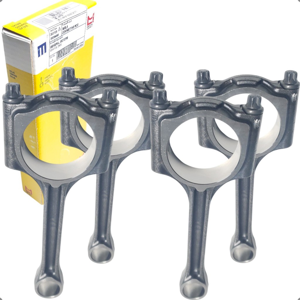 Jogo 4 Bielas Do Motor Mahle Metal Leve Onix Prisma 1.0 8v Spe4 2012 A 2022