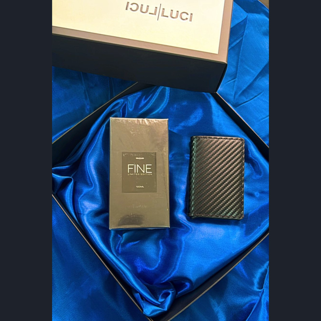 Perfume M51 Masculino Luci Luci 100ml Carteira Slim Black
