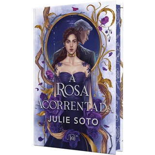 A rosa acorrentada – Romantasia dark em edição de luxo com capa dura e pintura trilateral -MKP em Oferta na Shopee