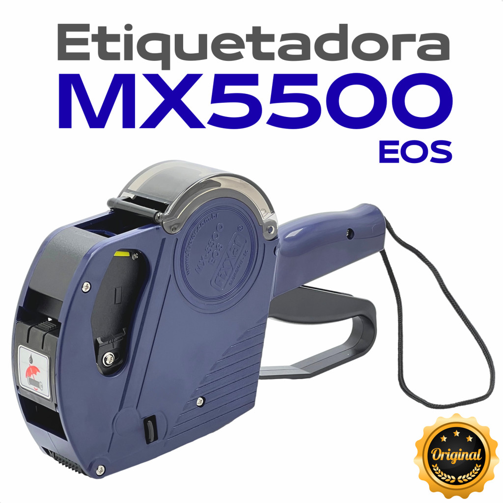 Etiquetadora Aplicadora Manual De Etiqueta MX 5500 EOS Rotuladora Original
