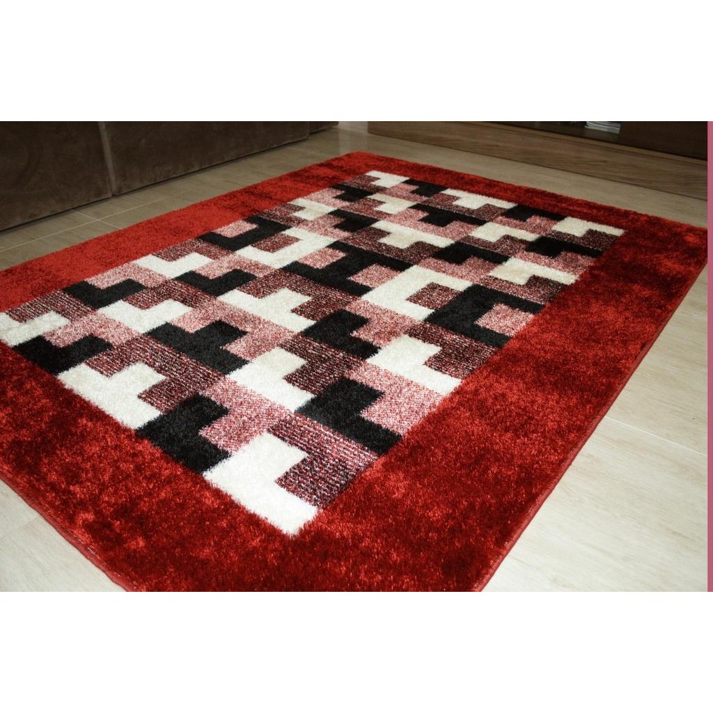 Passadeira Life Spirit Shaggy 50mm Mosaico-2 066x120 cm