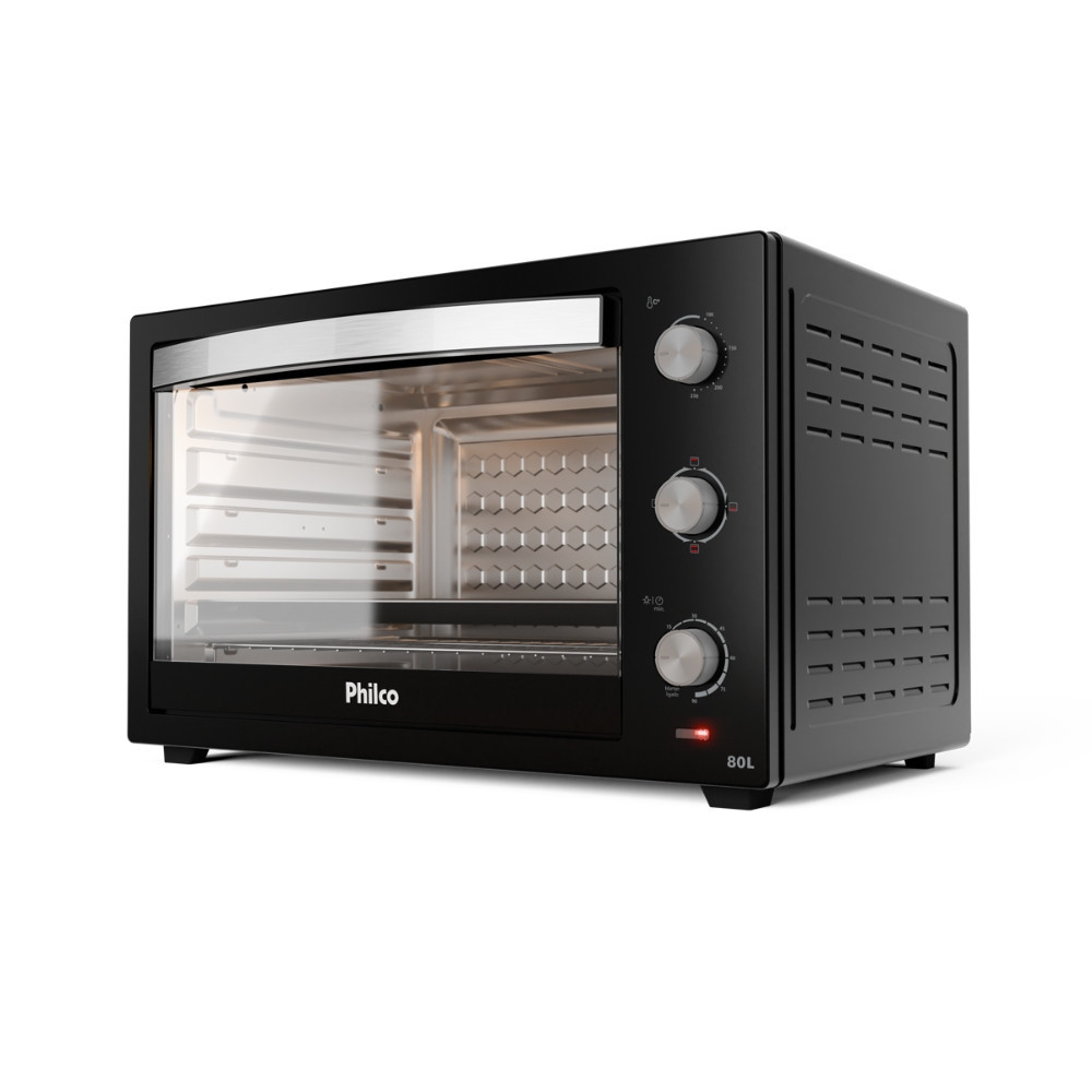 Forno Elétrico Philco PFE80A 80L em Oferta na Shopee