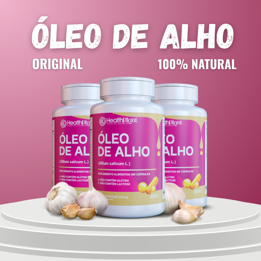 Óleo de Alho em cápsulas, Alho cápsulas, remédio de alho, alho medicinal