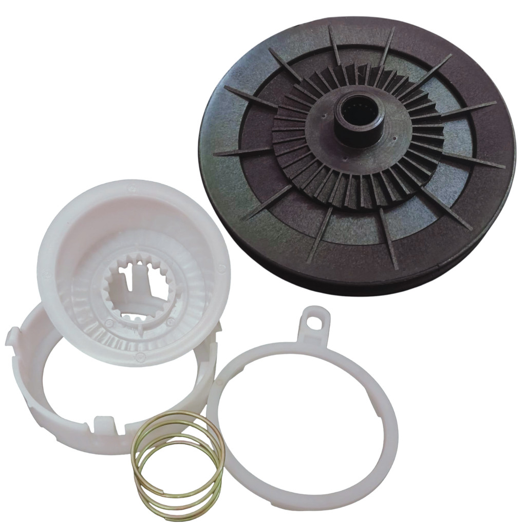 POLIA V DO MECANISMO KIT CAMES COMPATÍVEL COM LAVADORA BRASTEMP CONSUL BWL09 9KG