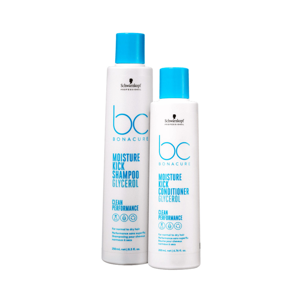 Kit Bonacure Clean Performance Shampoo e Condicionador Moisture Kick