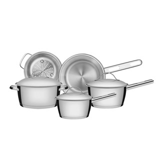 Conjunto De Panelas Em Aço Inox 5Pcs Linha Allegra - Tramontina em Oferta na Shopee