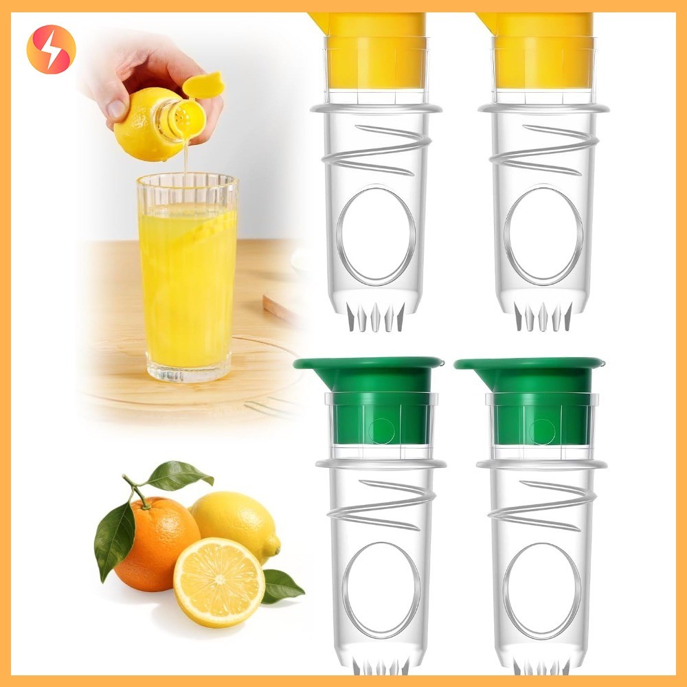 Espremedor Manual De Frutas Cítricas Com Filtro De Limão Sem BPA Portátil Fácil Limpeza Para Laranja