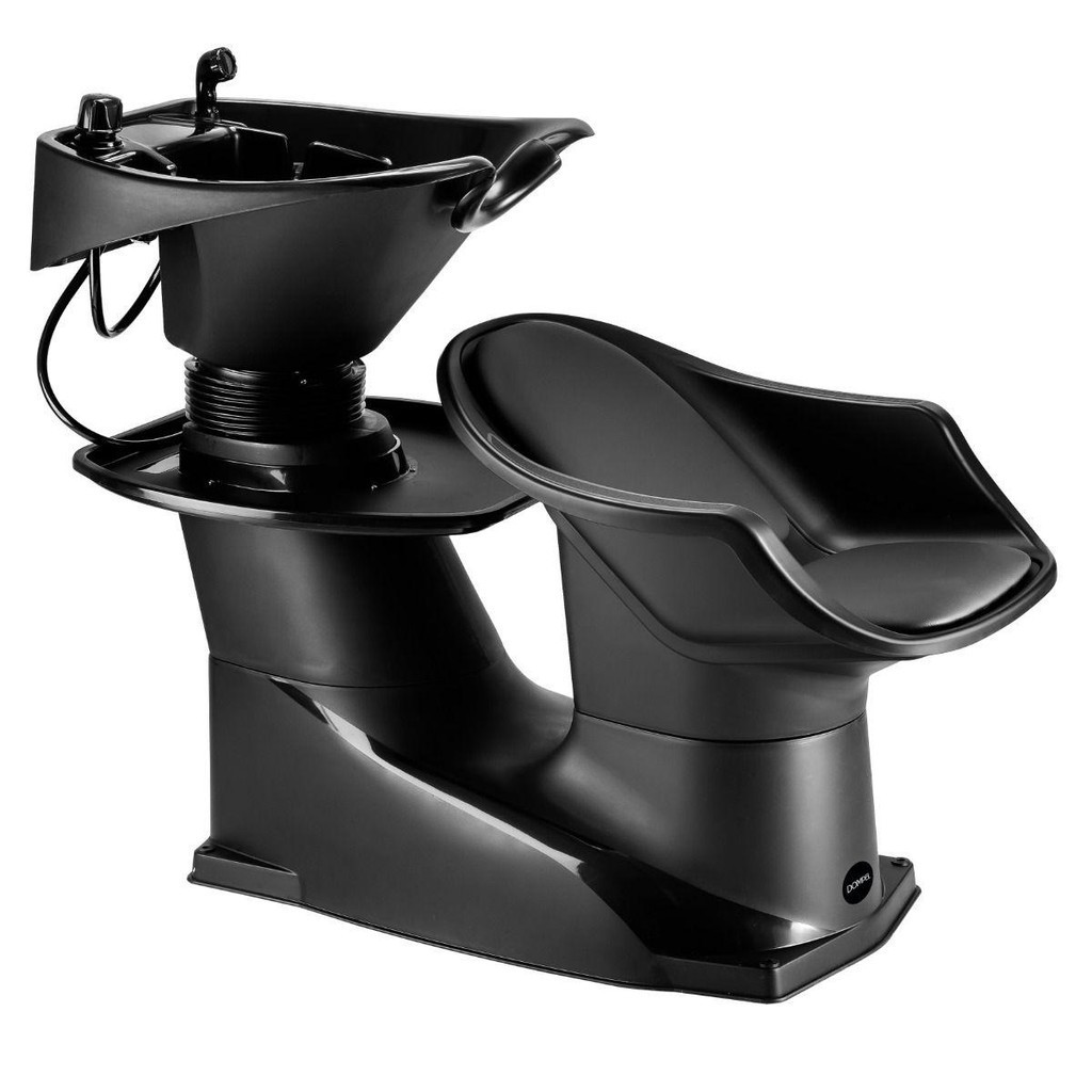 Lavatório Cabelo Cuba Reclinável Móvel Salão Cabeleireiro Preto Freedom Dompel em Oferta na Shopee