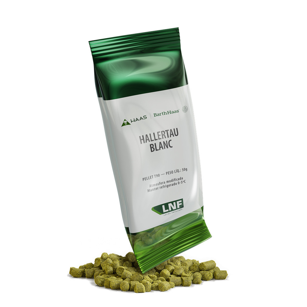 Lúpulo em pellet LNF Hallertau Blanc - 50g