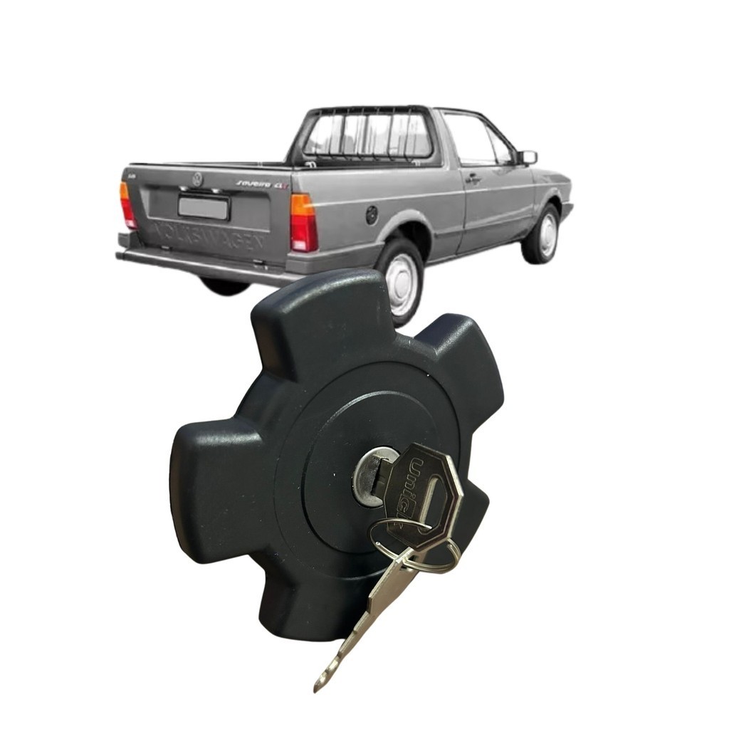 Tampa Tanque Combustível Saveiro Quadrado 1982 Até 1997