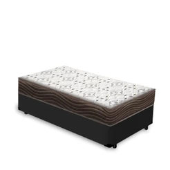 Cama Box com Colchão de Espuma D45 Ortobom Iso 150 Solteiro 88cm
