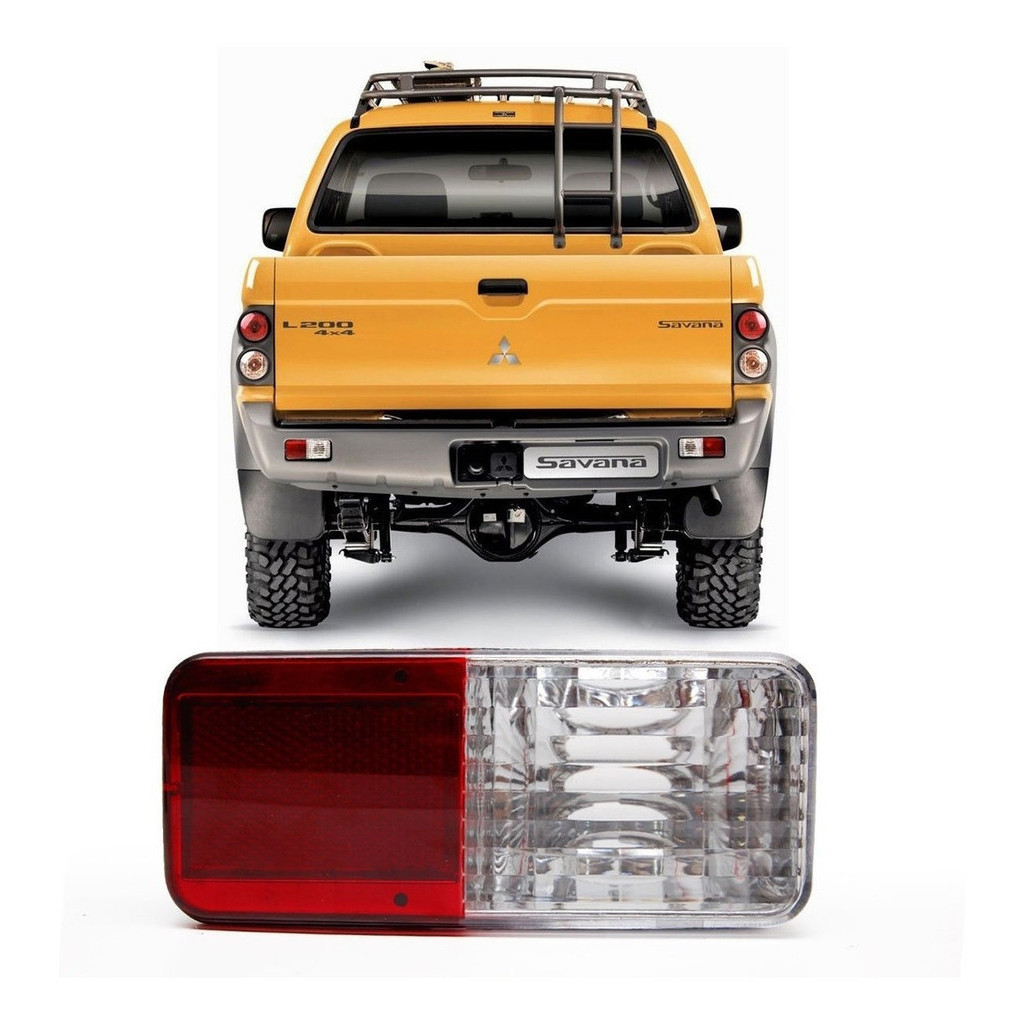 Lanterna Parachoque Traseiro Ré L200 Sport Pajero Outdoor