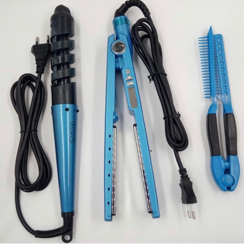 kit Chapinha Profissional Prancha Titânio 110V/220V barato