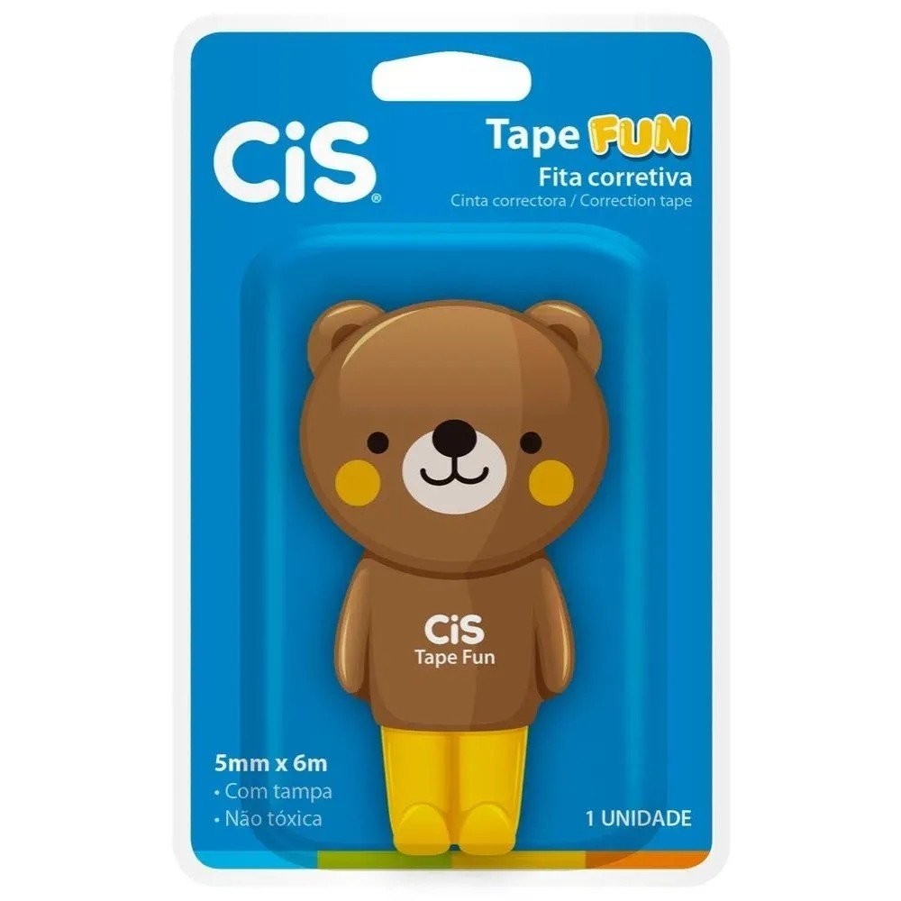 Corretivo em Fita 5mmx6mm Tape Fun