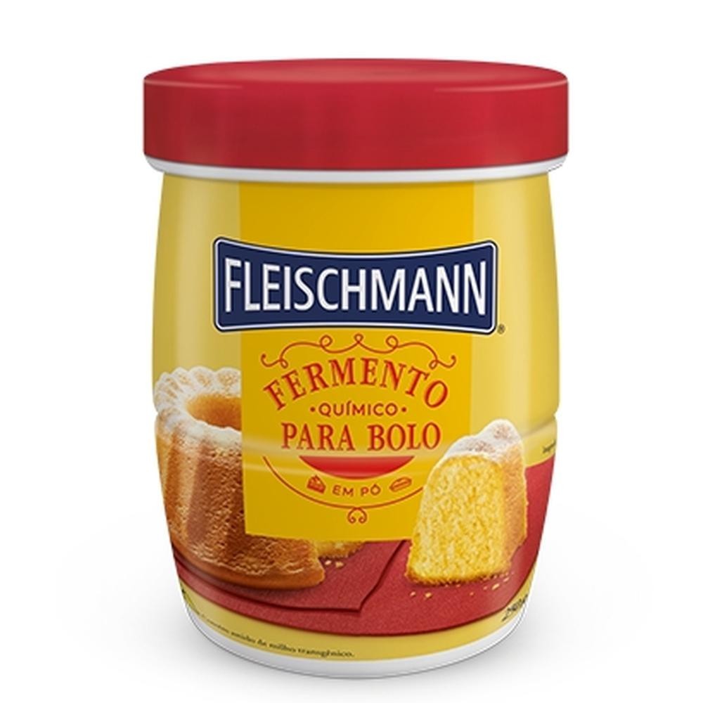 Fleischmann Fermento Em Pó Químico 250G