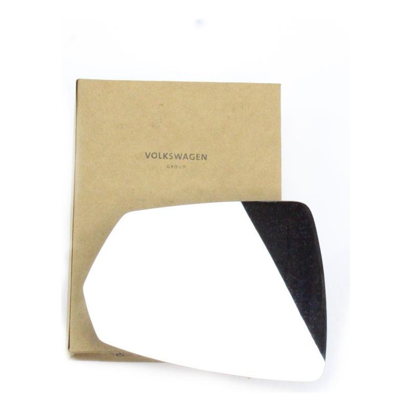 Lente Do Retrovisor Novo Polo Virtus L/d Original Volkswagen