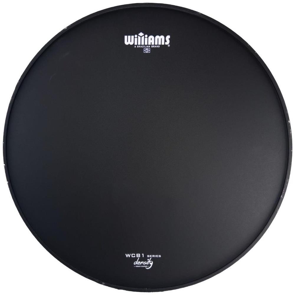 Pele Williams Density WCB1 Black Coated 16 Porosa preta de filme único clássico WCB1-10MIL-16
