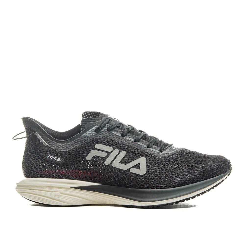 Tênis Masculino Fila Running Kr6 Preto