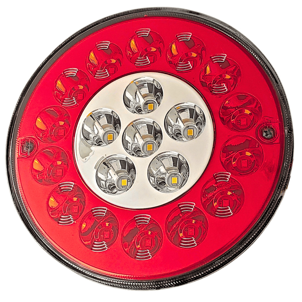 Lanterna Led Traseira Carreta Vermelho Bivolt Caminhão 12V 24V Facchinni Refil Corujinha Cabine em Oferta na Shopee