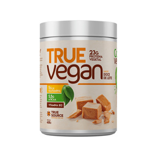 Proteína Vegana True Vegan - Doce de Leite - 418g em Oferta na Shopee